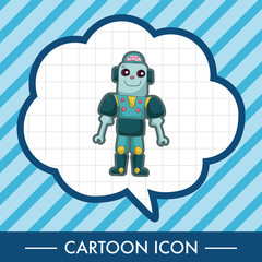 robot theme elements