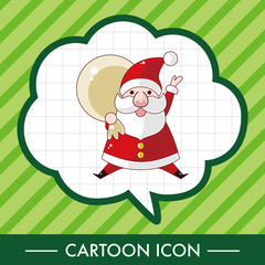 santa claus theme elements