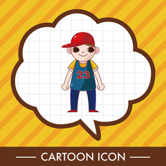 hip hop dancer theme elements