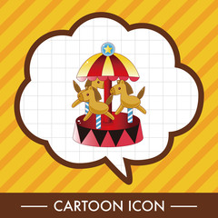 Amusement park facilities theme elements