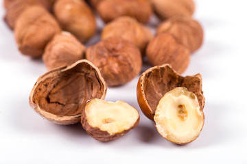 hazelnuts photo illustration