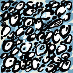  background with leopard fur texture