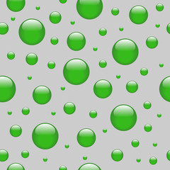 Seamless abstract green geometric pattern