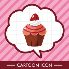 decorating cake theme elements