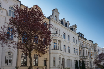 Hausfassaden aus der Gründerzeit
