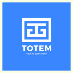 Totem Letter T Logo