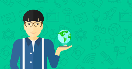 International technology communication.