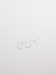 out