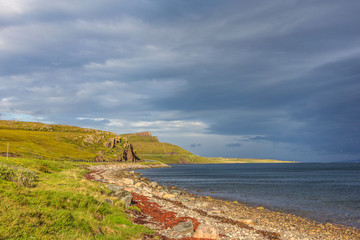 Küste bei Nesseby in Nordnorwegen 4