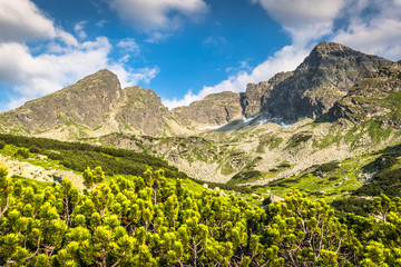 Summer Tatra Mountain, Poland, Swinica mount.