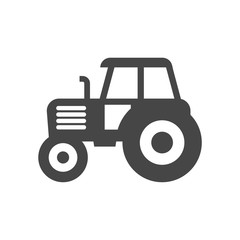 Tractor vector icon