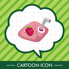 juice drink theme elements