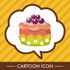 decorating cake theme elements