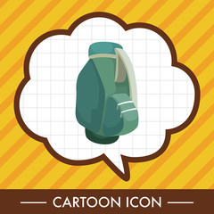 golf equipment theme elements