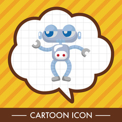 robot theme elements