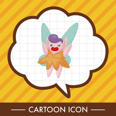 flower elf theme elements