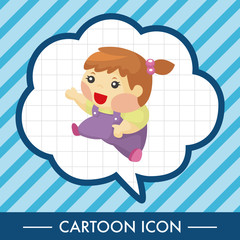 family girl character theme elements