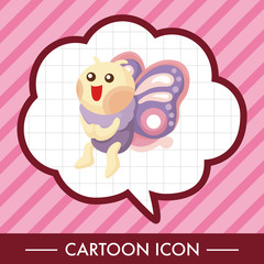 butterfly theme elements