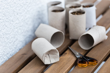 Upcycling indoor gardening