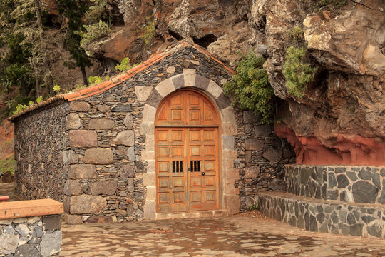 La Gomera, Kirche   Ermita el Santo  bei Arure