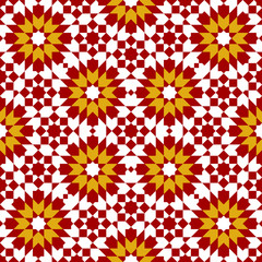 moroccan zellige seamless