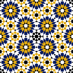 moroccan zellige seamless
