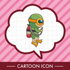 diver theme elements
