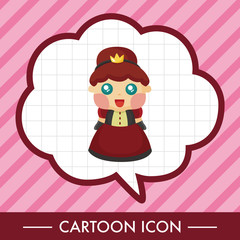 Royal theme princess elements