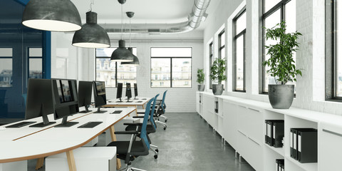 Fototapeta na wymiar moderne Büroeinrichtung