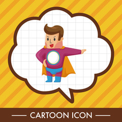 superman theme elements