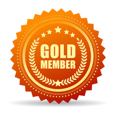 Gold member icon