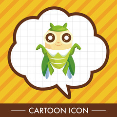 bug cartoon elements