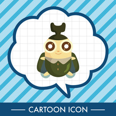 bug cartoon elements