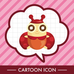 bug cartoon elements