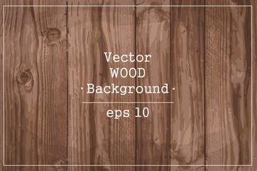 Vector wooden background. 