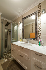 Modern contemporary style bathroom 