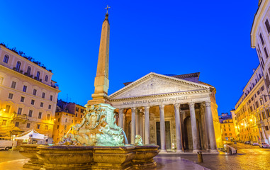 Fototapeta na wymiar Pantheon, Rome, Italy