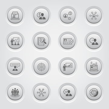 Business and Finances Icons Set