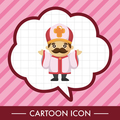 pastor and nun theme elements