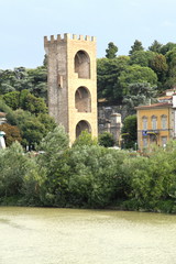 Firenze Florence Arno river Italy