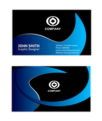 Business card set
