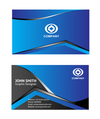 Fototapeta premium business card template 