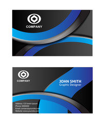 Naklejka premium Name card - Card visit 