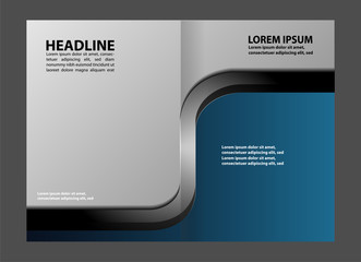 Bi-Fold Corporate Business Store Mock up & Brochure Design
