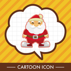 santa claus theme elements