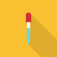 Dropper icon, Medicine dropper icon, Eye dropper icon - Vector