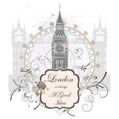 Obraz premium London landmarks