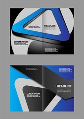 Vector Brochure Flyer design Layout template, size A4
