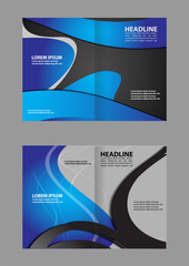 brochure bi fold template
