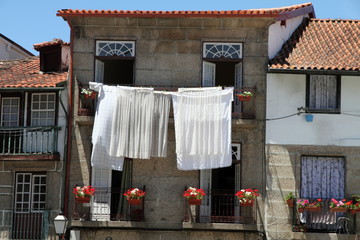 Old architecture Guimaraes Portugal